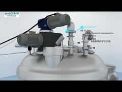 1T Fixed Type Vacuum Homogenizing emulsifying mixer